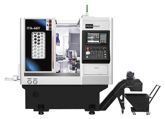 Токарный автомат с ЧПУ IRONMAC ITA-46Y картинка