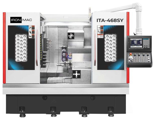 Токарный автомат с ЧПУ IRONMAC ITA-708SY картинка