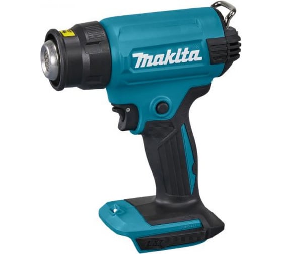 Аккумуляторный тепловой пистолет (фен) Makita LXT 18В, 550 град., кейс, насадки, защита от перезапуска, без аккум. и з/у DHG180ZK картинка