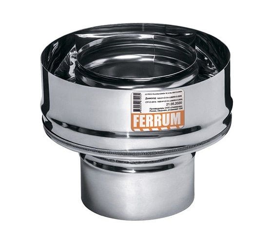 Старт сэндвич FERRUM 0,8 мм, нержавеющая сталь, ф160×250 f3723 картинка