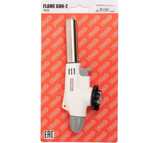 Горелка паяльного типа для газового баллончика FLAME GUN-2 KRASS 2681004 картинка