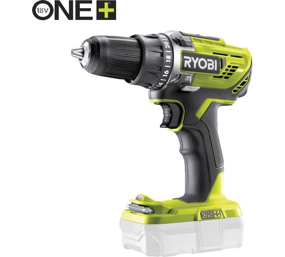 Дрель-шуруповерт Ryobi ONE+ R18DD3-0 без аккумулятора в комплекте 5133002889 картинка