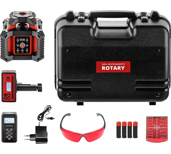 Профессиональный лазерный нивелир ADA ROTARY 500 HV SERVO А00578 картинка