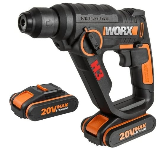 Аккумуляторный перфоратор WORX WX390.1 картинка