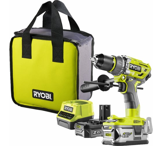 Бесщеточная ударная дрель-шуруповерт Ryobi ONE+ R18PD7-252S 5133004391 картинка