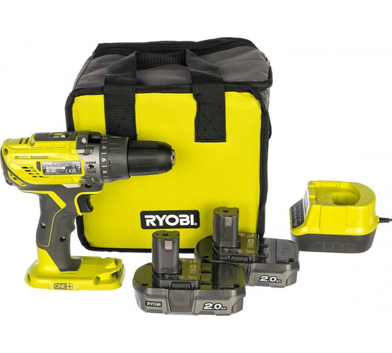 Ударная дрель-шуруповерт Ryobi ONE+ R18PD3-220S 5133003342 картинка