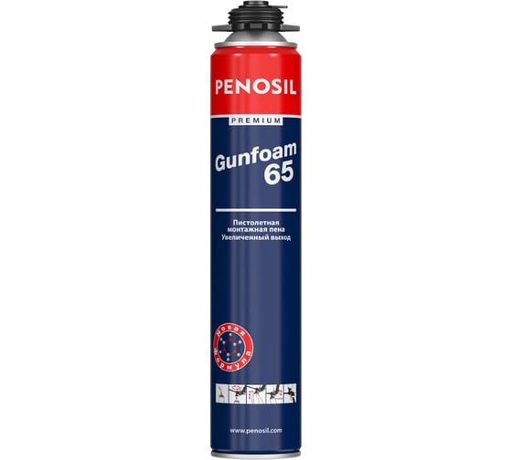 Профессиональная монтажная пена Penosil Premium Gunfoam 65 870 мл A1381Z картинка