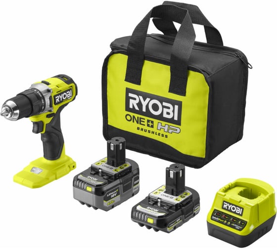 Ударная бесщеточная дрель-шуруповерт Ryobi ONE+ RPD18C-242S 5133004983 картинка