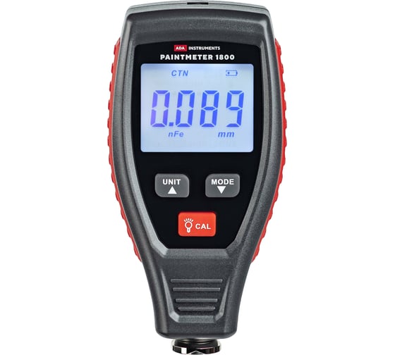 Толщиномер лакокрасочного покрытия ADA PaintMeter 1800 А00656 картинка