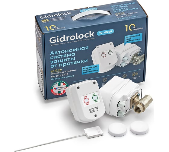 Комплект Gidrolock WINNER RADIO TIEMME 3/4 31204012 картинка