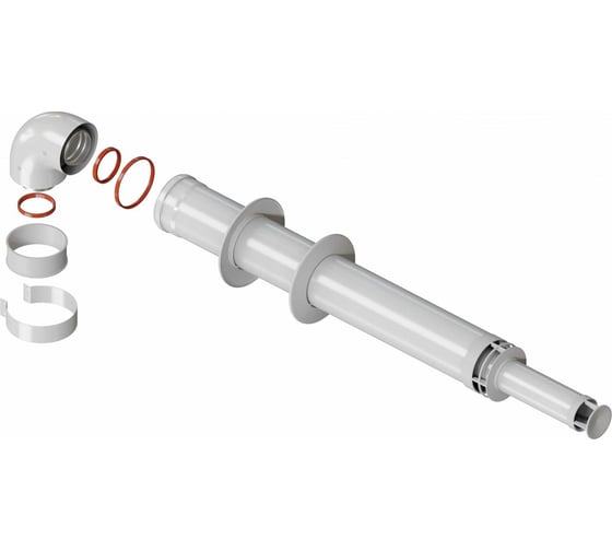 Комплект дымохода KRATS АНТИЛЕД 60/100 – 1000 мм KTL-01V-075 картинка